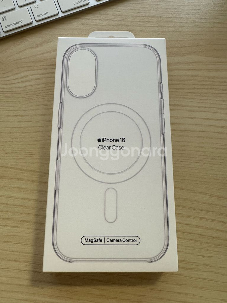 정품 아이폰16 투명 맥세이프 케이스--0