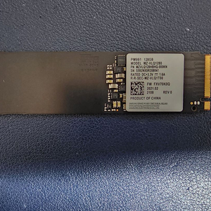 삼성 NVME M.2 SSD 128GB 컨디션 좋습니다