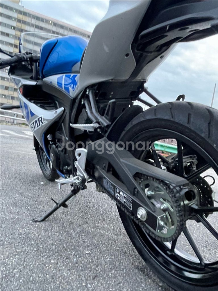 스즈키gsxr125 스페셜카울 21년식 853키로신차급--1