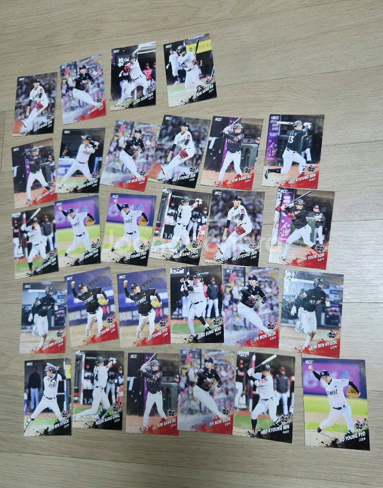 KBO카드. 일괄--7