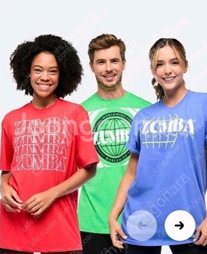 (새상품) 줌바 티셔츠--0