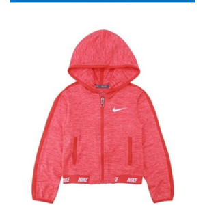 4-5y 나이키 에센셜 후디 후드 자켓(레드)