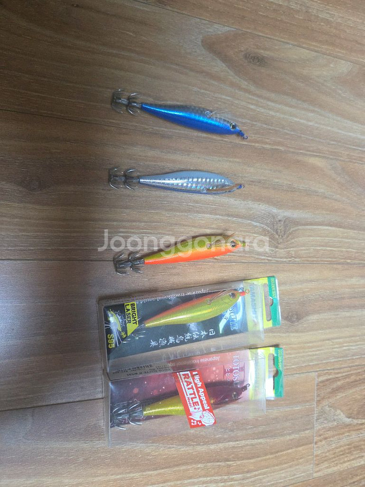 새상품 야마시타 에기 5개--0