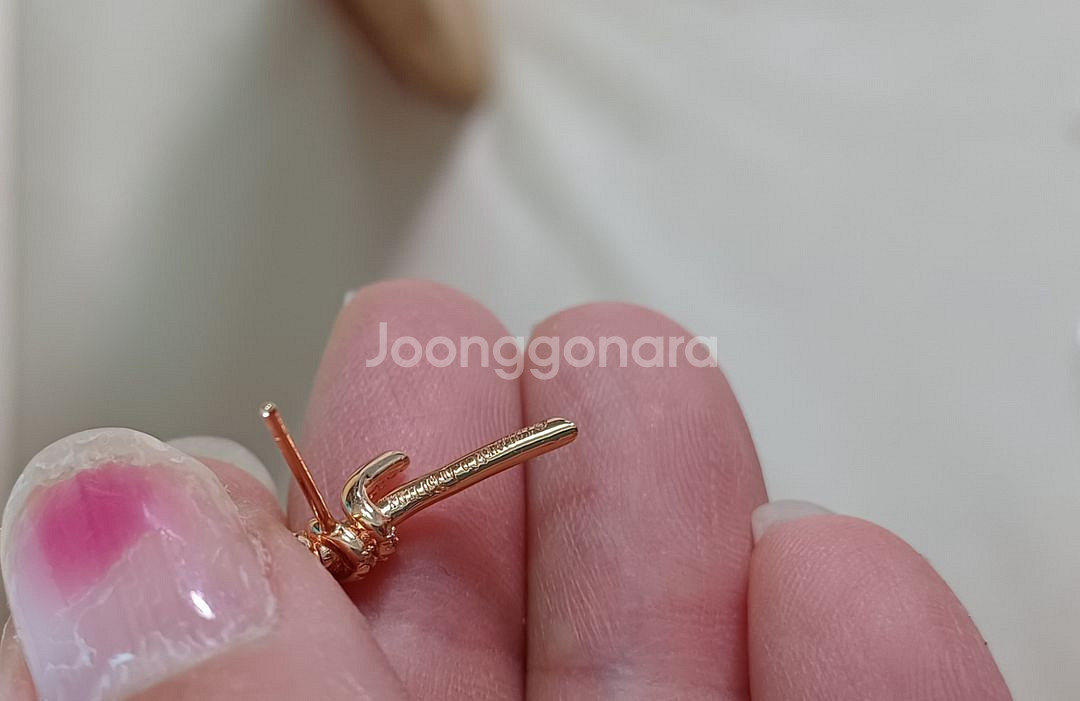 티파니 노트 목걸이&귀걸이--7