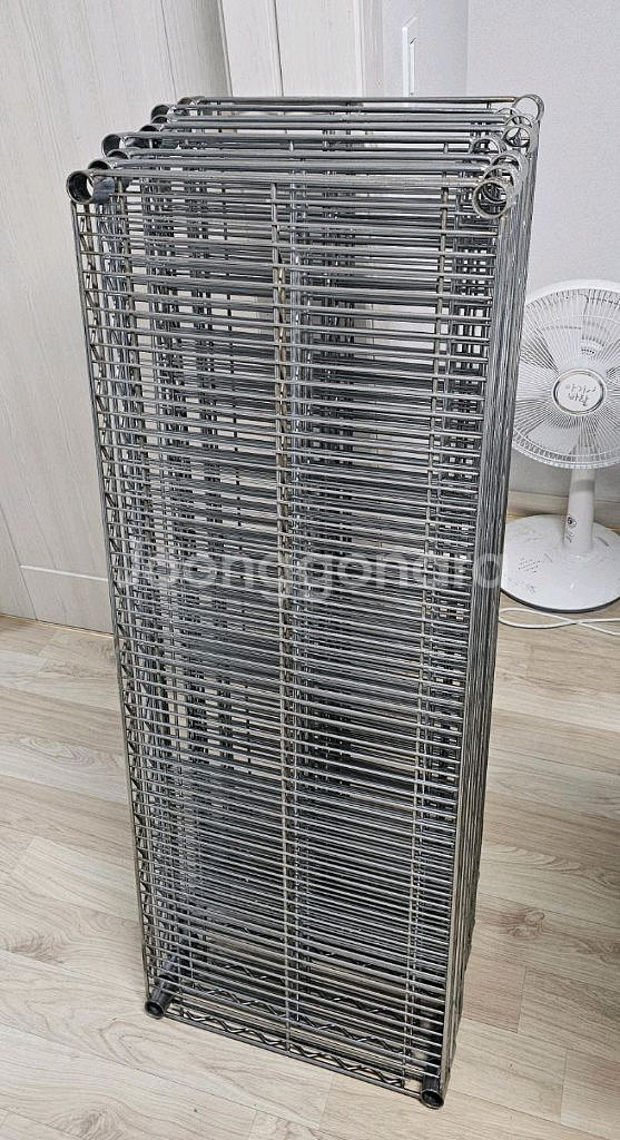 코스트코 NSF 메탈 와이어 6단 선반 122cm 선반--0