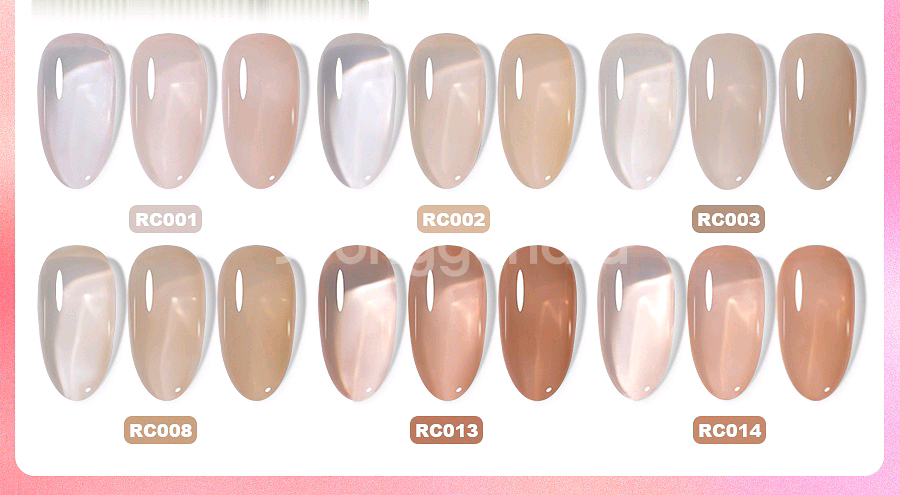 6종세트_베이지톤 유리알 시럽젤 젤네일세트--0