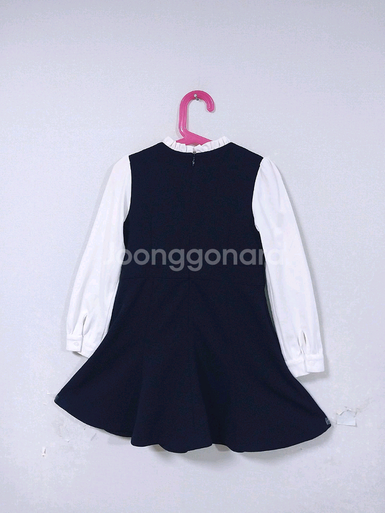 닥스키즈 리본브로치원피스- 120(7Y)--2