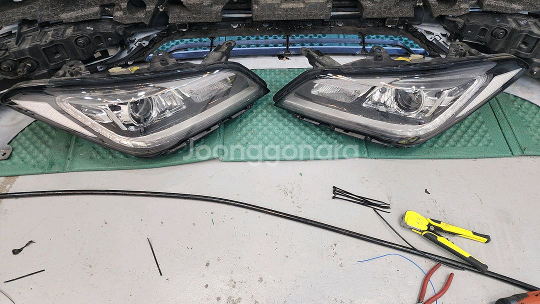 G80(DH) 2등식 HID 헤드램프, 테일램프--0