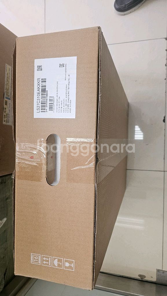 삼성 27인치 LED 모니터 (액정파손 부품용)ls27--0