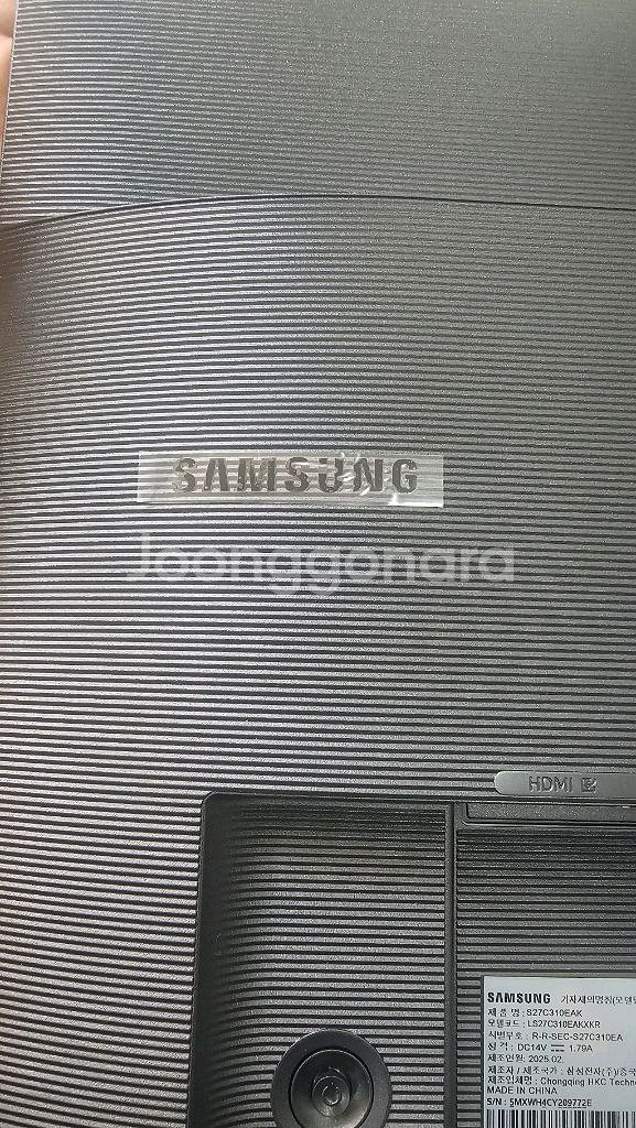 삼성 27인치 LED 모니터 (액정파손 부품용)ls27--3