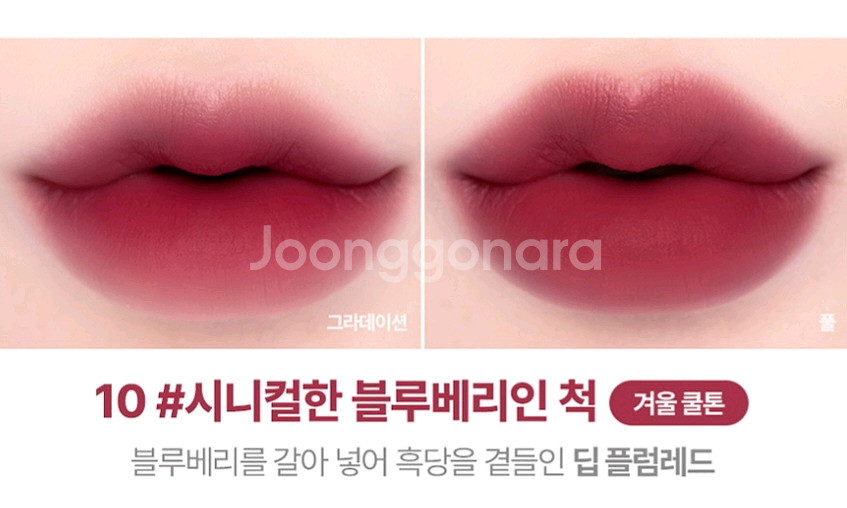 [10 시니컬한 블루베리인 척] 릴리바이레드 무드 라이--0