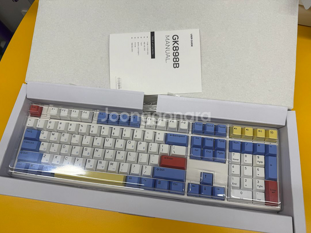 한성 GK898B 토이블럭 에디션 35g 키보드--4