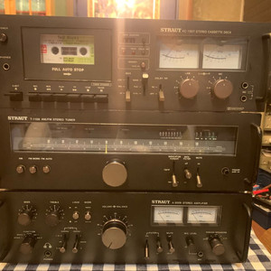 스트라우트 오디오세트 판매(앰프,튜너,데크)