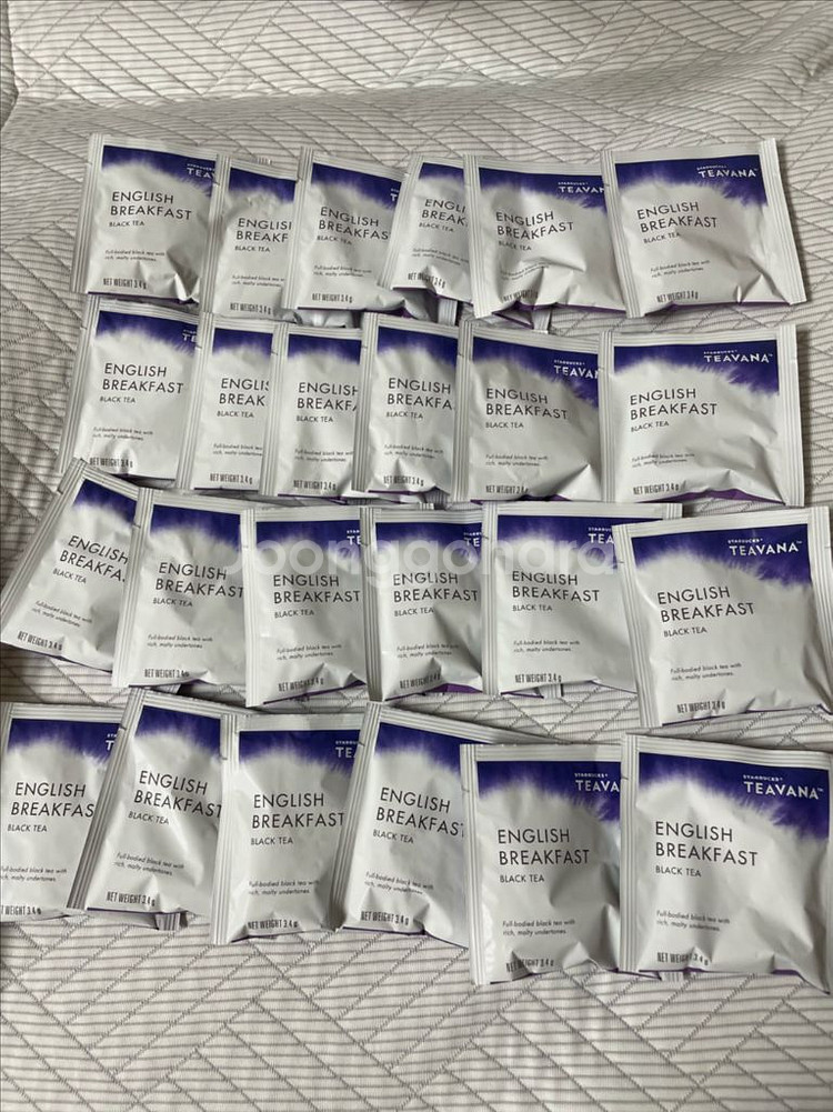 스타벅스 티바나 잉글리쉬 브렉퍼스트 블랙티 24개 일괄--0