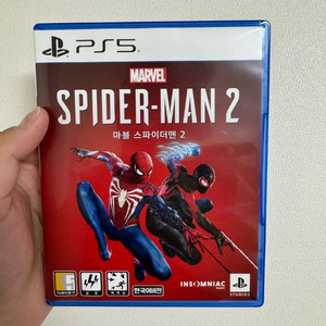 PS5 스파이더맨2 cd타이틀 팝니다