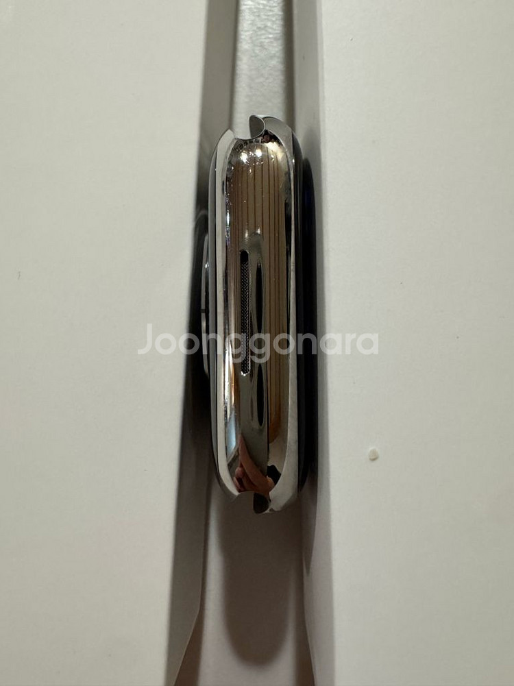 애플워치7 스테인리스 45mm 실버 정품 밀레니즈루프--1