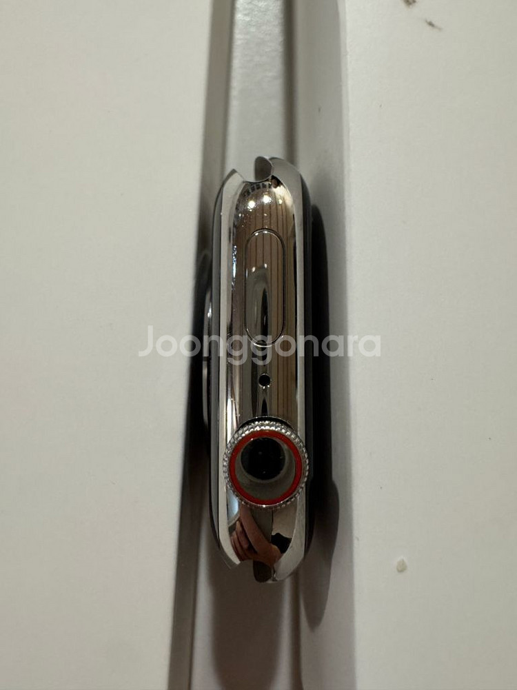 애플워치7 스테인리스 45mm 실버 정품 밀레니즈루프--3