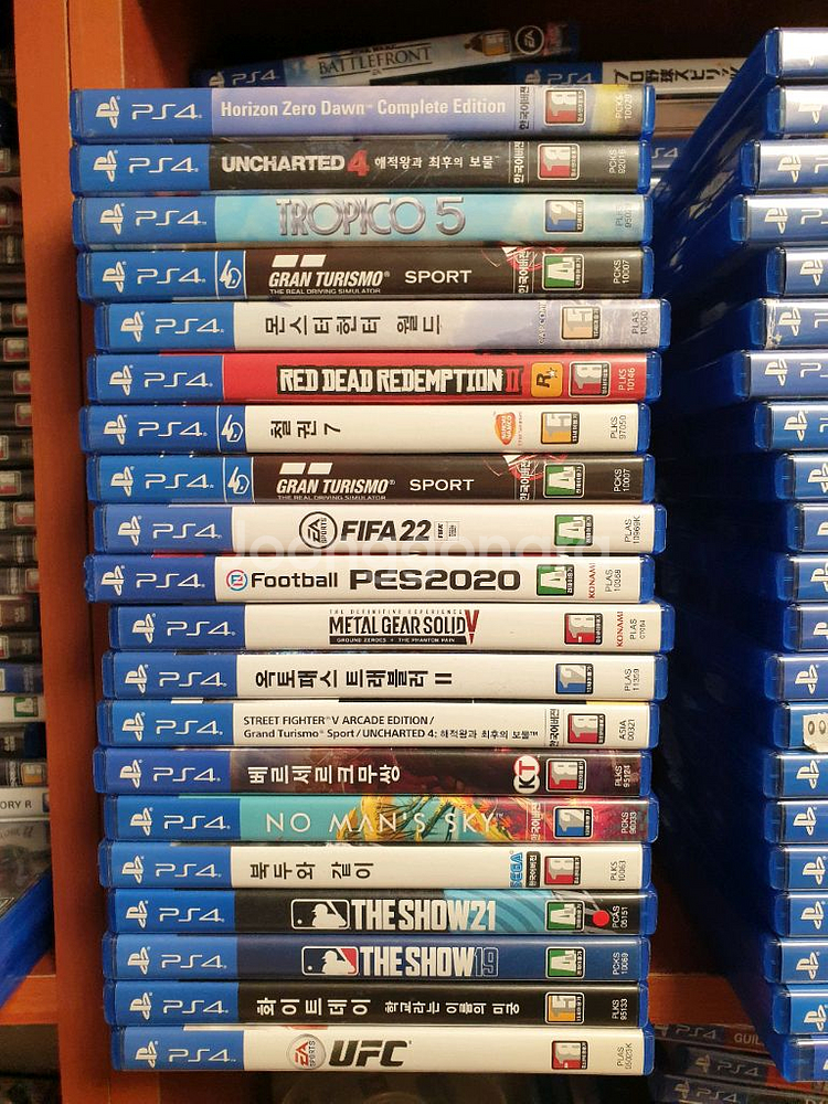 PS4 인기게임4--0