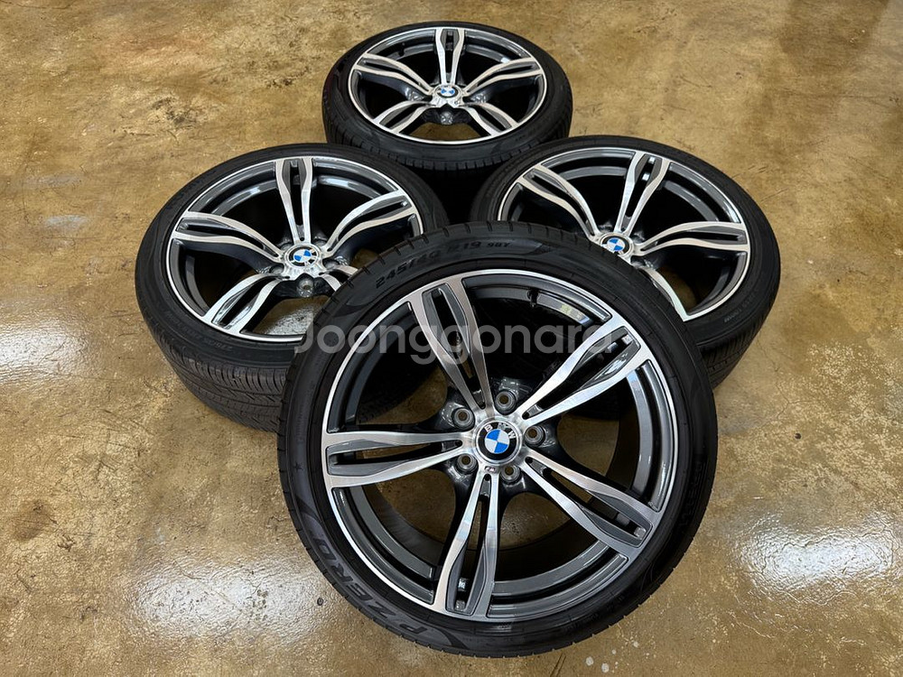 BMW m5스타일 19인치 휠타이어 팝니다--0