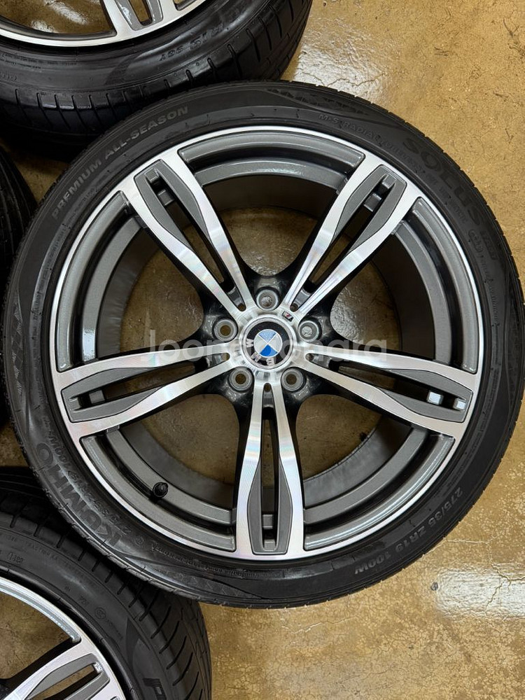 BMW m5스타일 19인치 휠타이어 팝니다--2