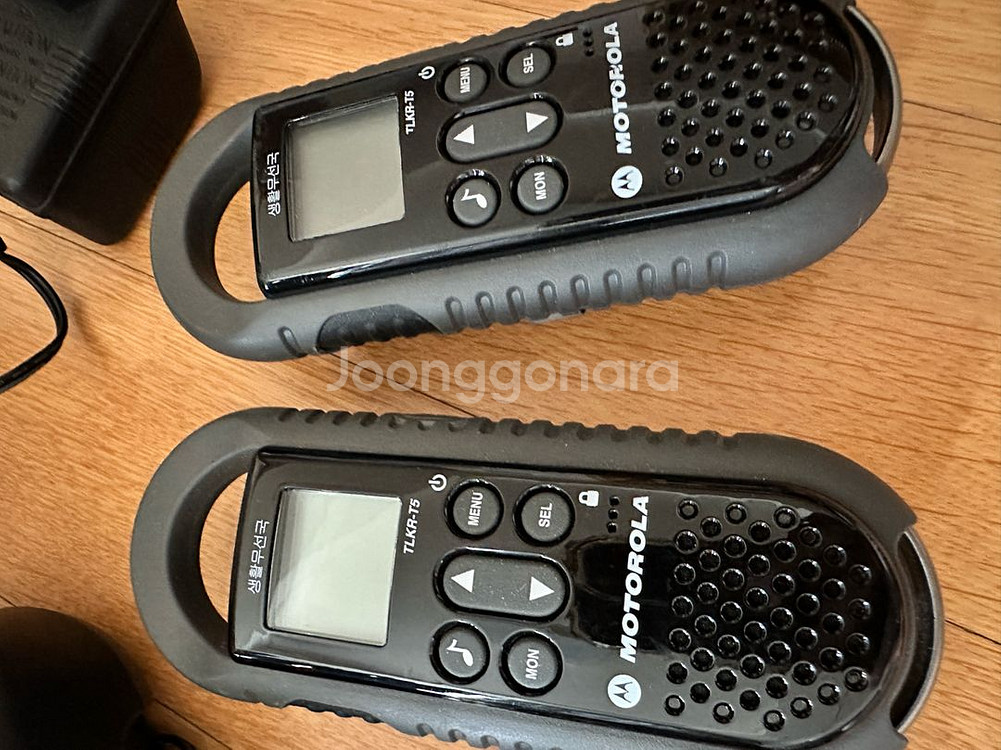 모토로라 TLKR-T5 생활무전기 풀세트 2개--4