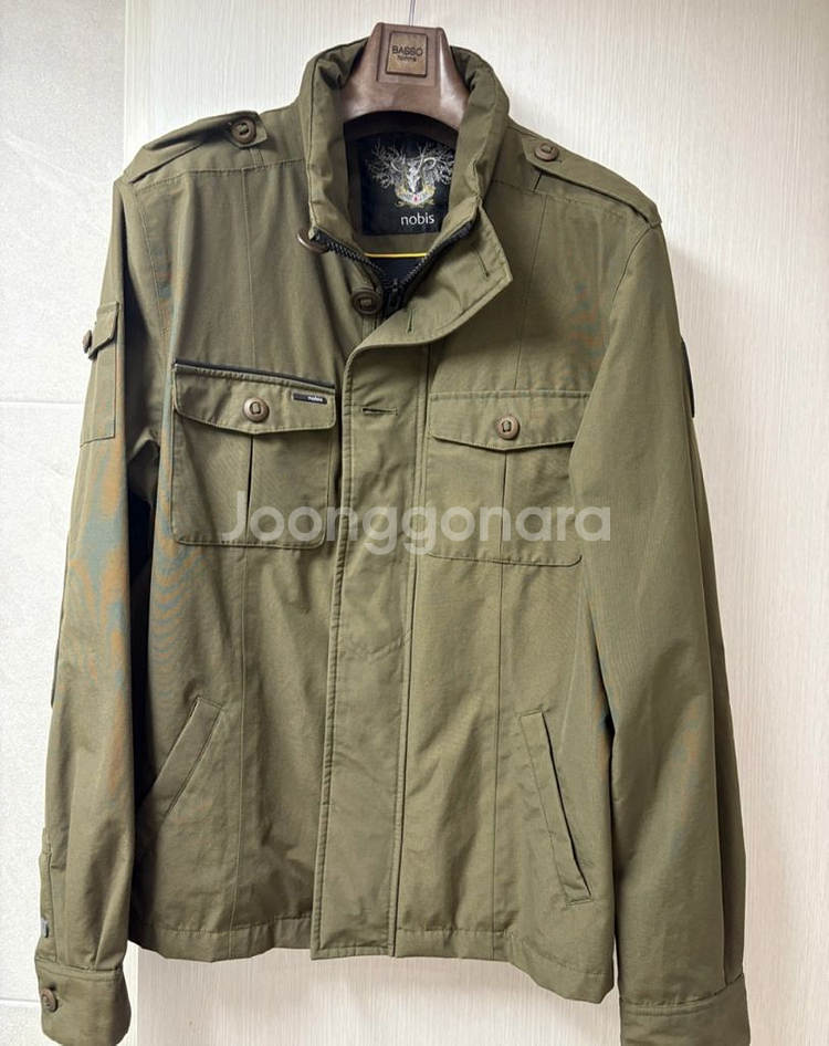 [노비스] 애드미럴 남성 자켓 L (카키)--4