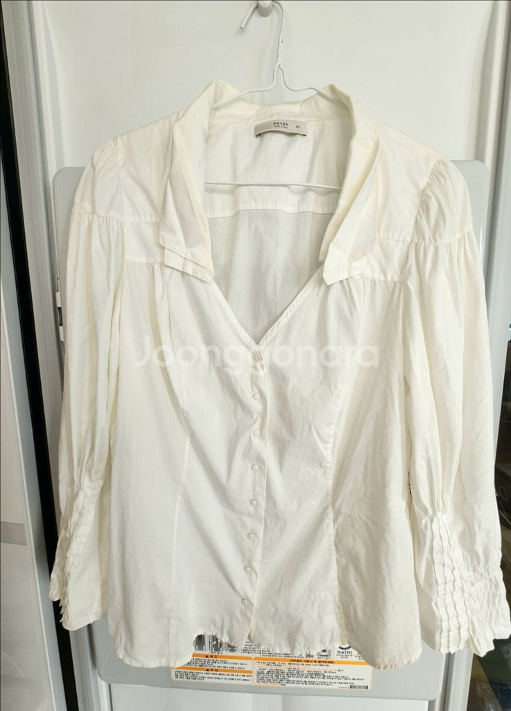 프라다 블라우스 셔츠--0