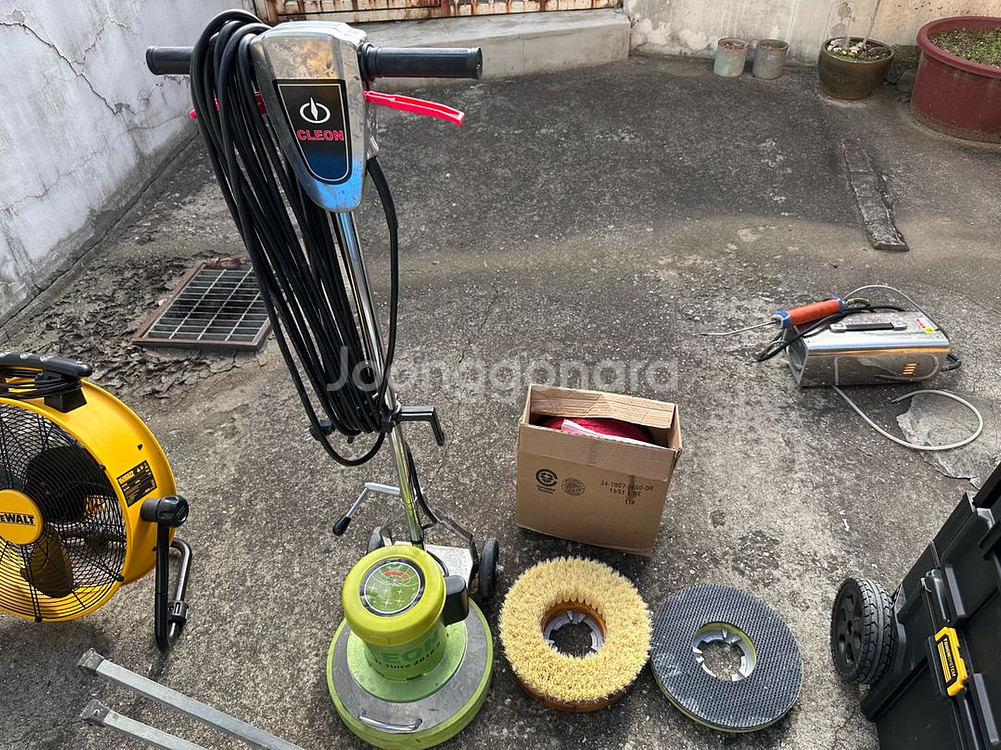 클레온 14인치 마루광택기!! 보흥클레온--3