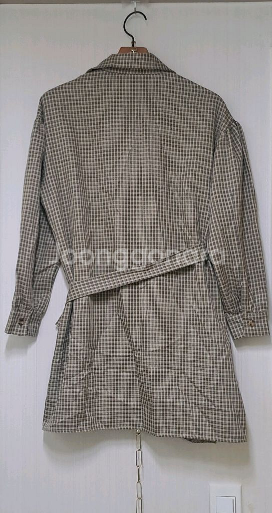 체크루즈핏랩블라우스--1