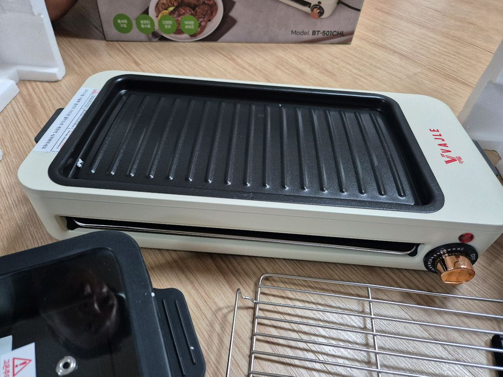 바이렌 멀티그릴 전기그릴 BT-501CHL--2
