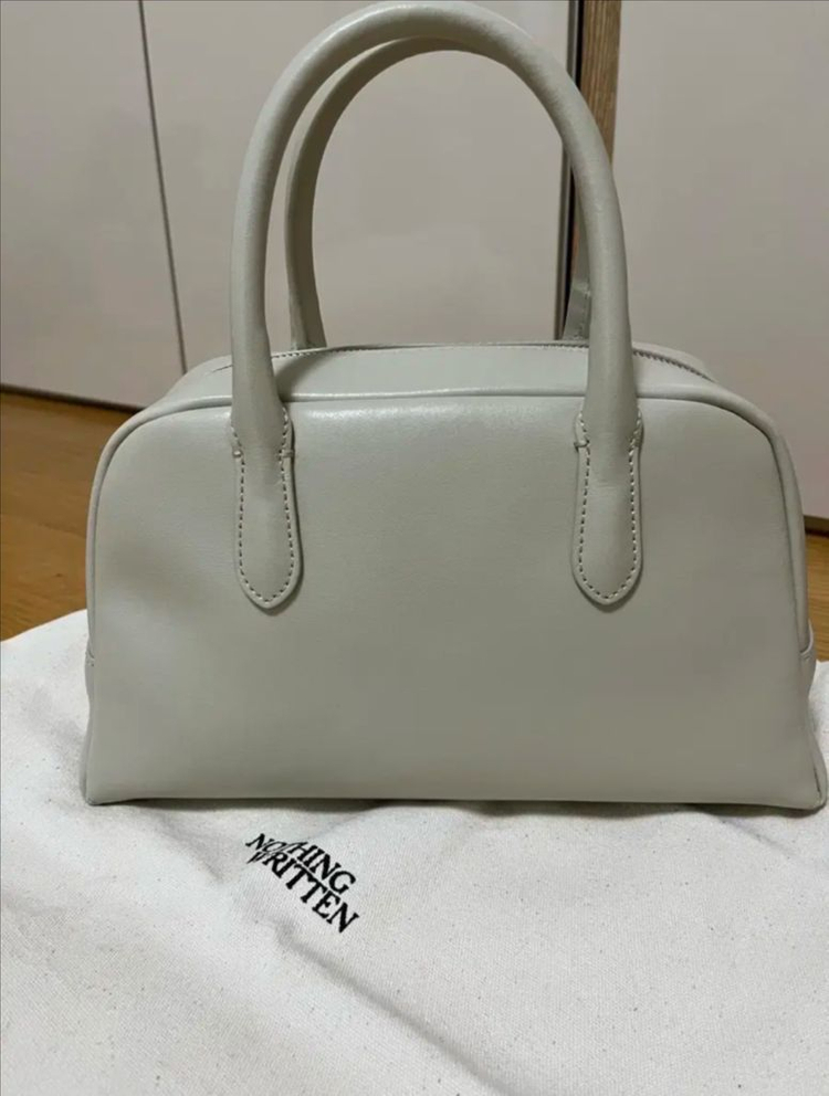 낫띵리튼 미니 골프백 오이스터 화이트 토트백 핸드백--2