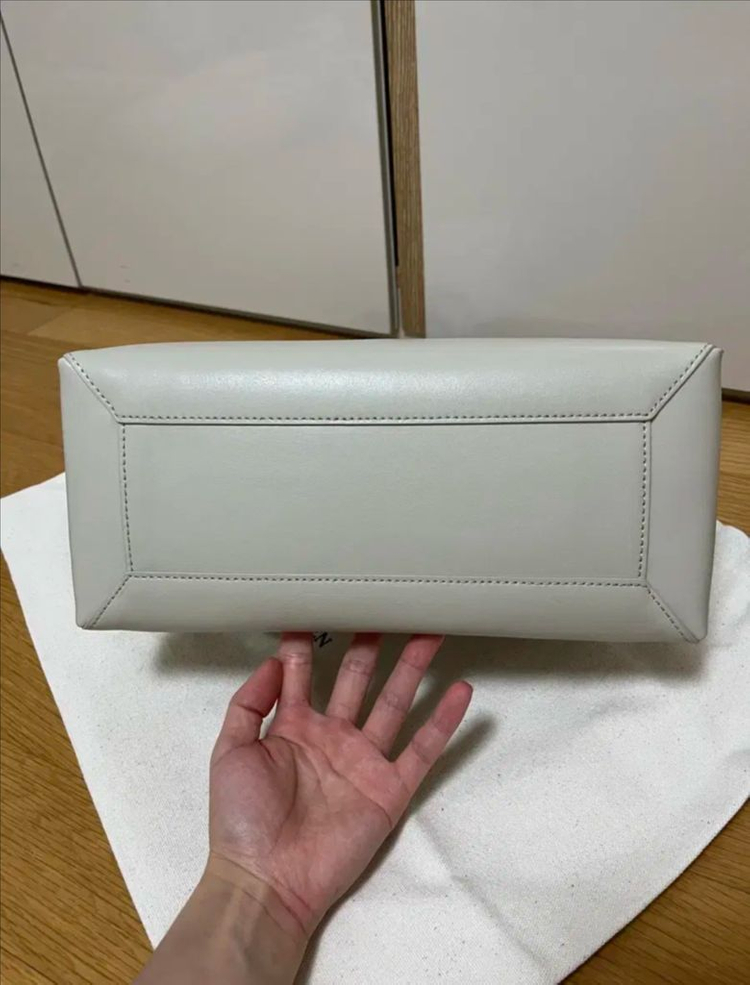 낫띵리튼 미니 골프백 오이스터 화이트 토트백 핸드백--4