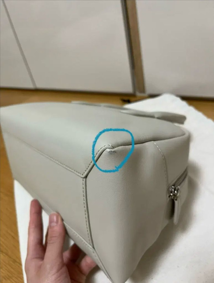 낫띵리튼 미니 골프백 오이스터 화이트 토트백 핸드백--8