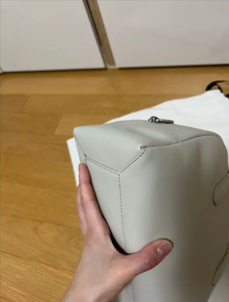 낫띵리튼 미니 골프백 오이스터 화이트 토트백 핸드백--9