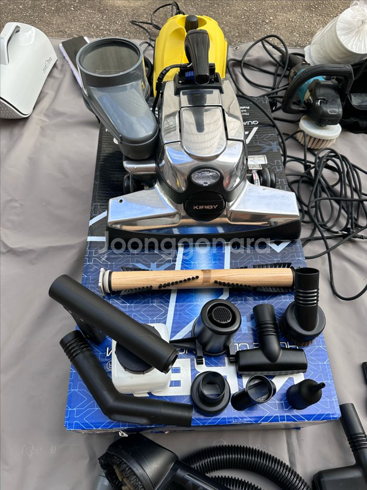 컬비 청소기 업소용 카페트 매트리스 원단 청소기--2