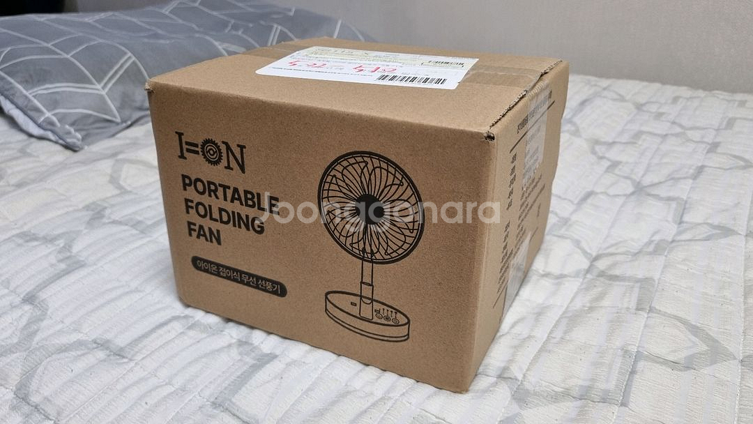아이온 무선 폴딩팬 선풍기 판매--0