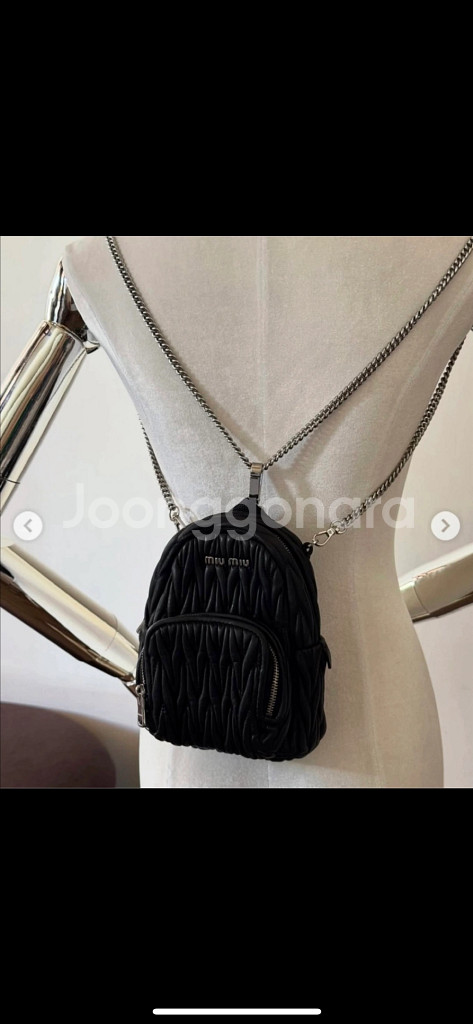 미우미우 미니 백팩--9
