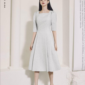 잇미샤 스퀘어넥 플레어원피스 (ITO8ZOP750)