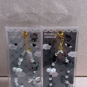 [즉시발송] 헬로키티 블랙엔젤 폰스트랩