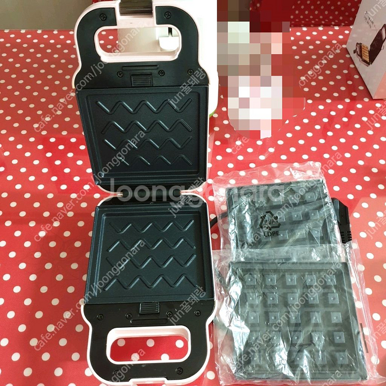 와플기계 와플메이커 쿠킨 2in1샌드위치 와플메이커--2