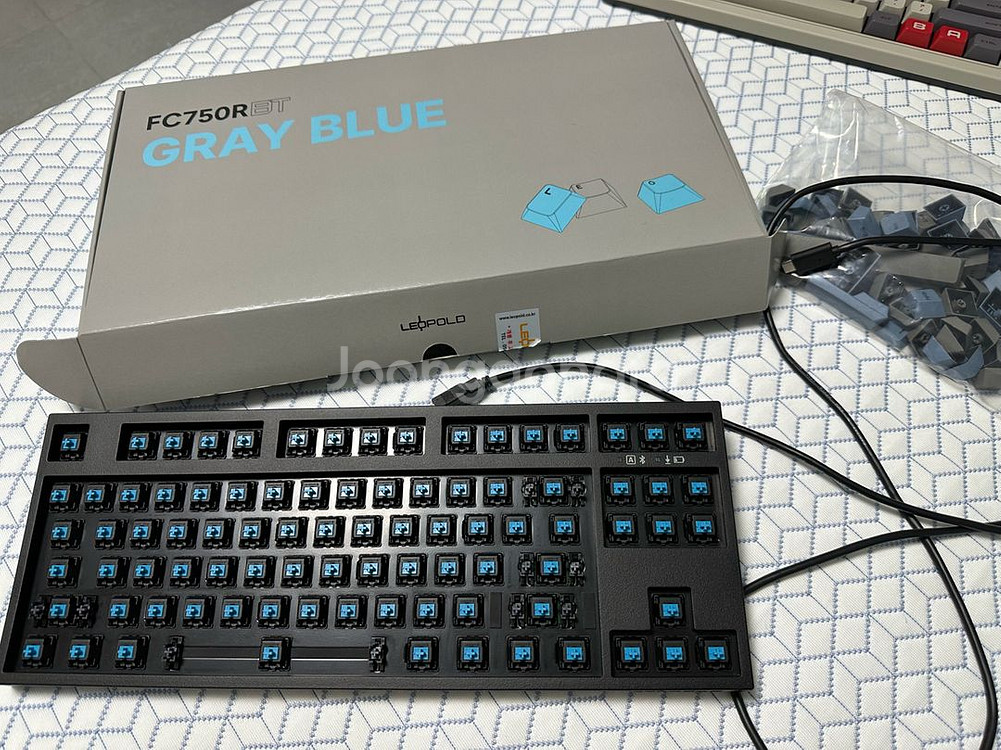 레오폴드 FC750RBT 그레이블루 정리합니다 (최상급--0