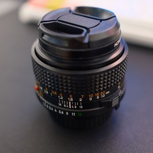 미놀타 MD 50mm 1.4 수동 렌즈