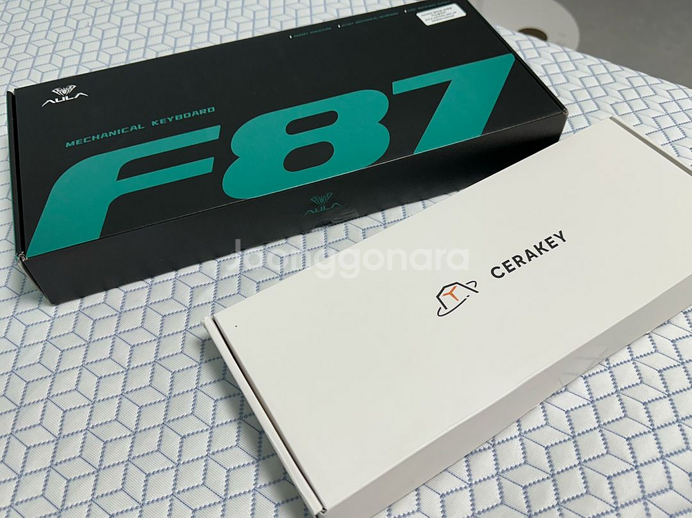 AULA F87 독거미 기계식 키보드 정리(사용X)--1
