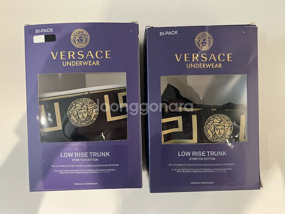 베르사체 VERSACE 드로즈 팬티 5사이즈(L)--0