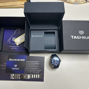 태그호이어 아쿠아레이서 300 신형 42mm 청판