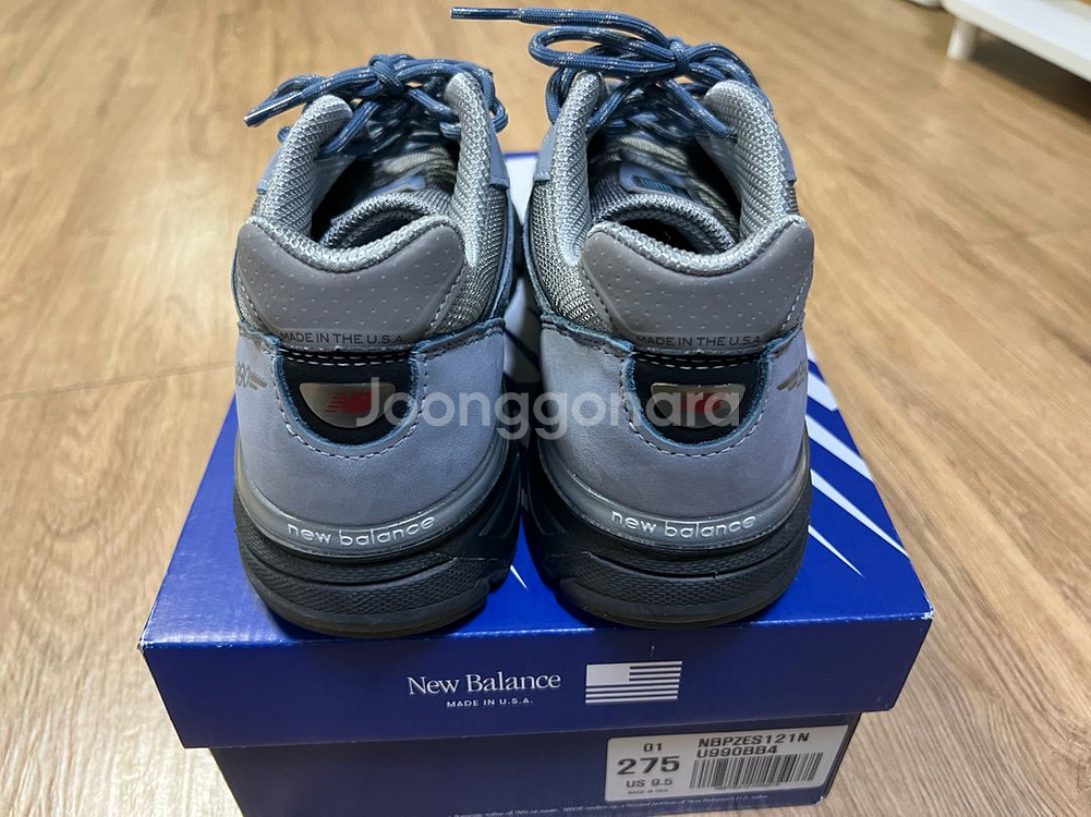 뉴발란스 990 v4 아크틱 그레이 275--2