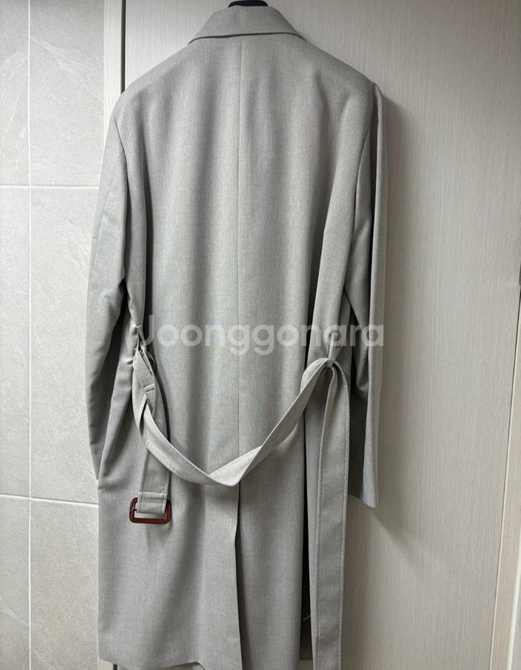 바쏘옴므 가을 남성 트렌치 코트 105--4