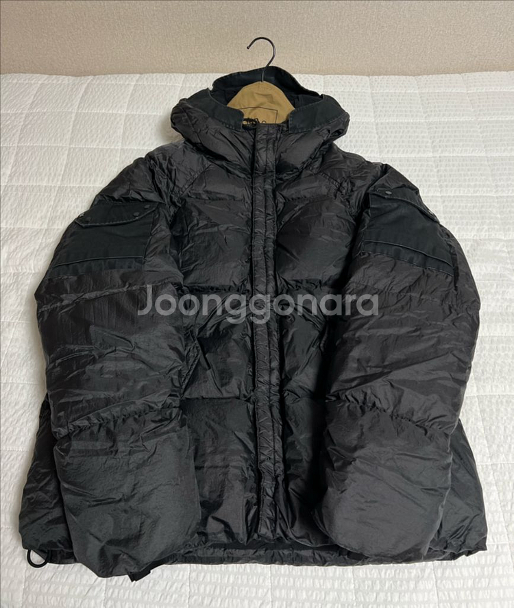 텐씨 TEN C 아이스드 콤보 다운 자켓 블랙--0