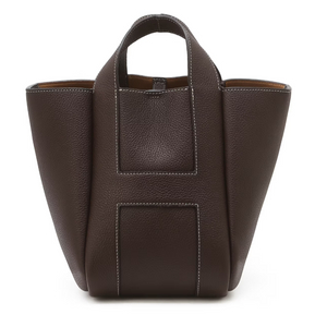 헤지스 토트백 숄더백 시그니처 H 버건디 레더 27만원