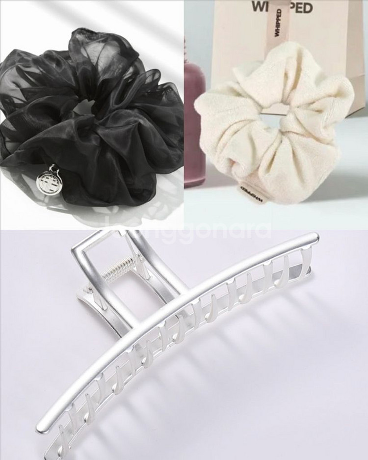 스크런치 집게핀--0